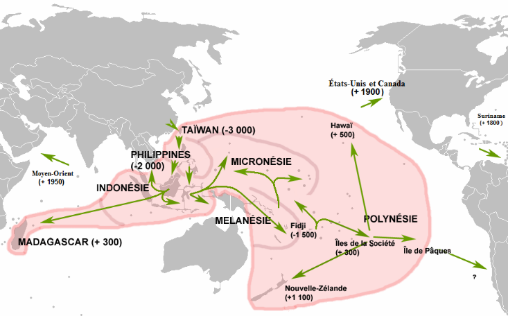 Austronesian migrations