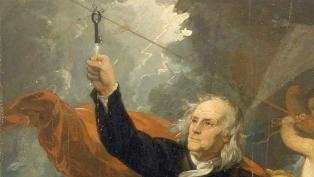 Benjamin Franklin kite key thumb